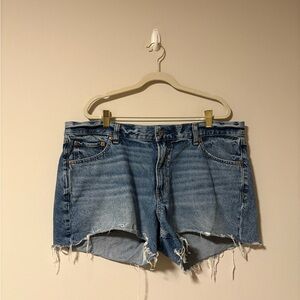 GAP Light Blue Low Stride Shorts 16